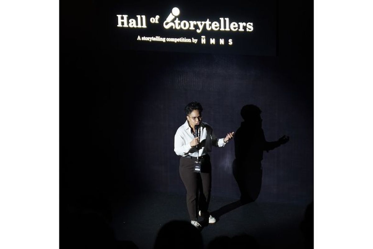 Salah satu peserta Hall of Storytellers.