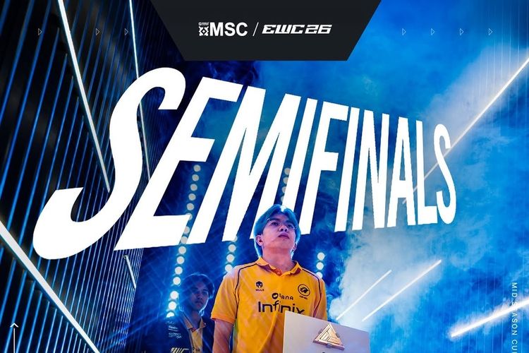 Jadwal Onic Esports Vs Team Spirit di Semifinal MSC EWC 2026, Main Malam Ini