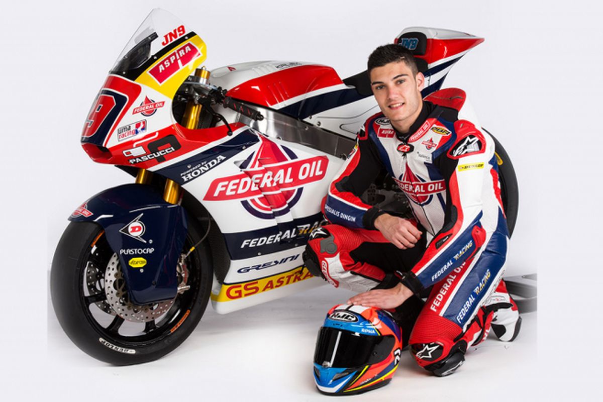 Jorge Navarro pebalap yang saat ini membela Federal Oil Gresini Moto2 (FOGM2).