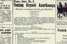 Daftar Nama Lembaga pada Masa Pendudukan Jepang