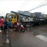 Truk Mogok Melintang di Jalur Pantura Karawang, Sempat Bikin Macet Parah