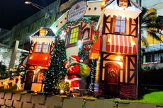 Sambut Natal, Lippo Mall Gelar Parade Santa Claus