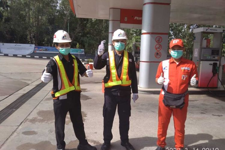 Pertamina meningkatkan kewaspadaan dan kesiapan pekerjanya menghadapi virus corona atau Covid-19. Salah satunya dengan membentuk tim task force pencegahan infeksi Covid-19 dibawah pimpinan Direksi Pertamina, Selasa (17/3/2020)