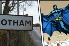 Penggemar Batman Curi Tanda Desa Gotham