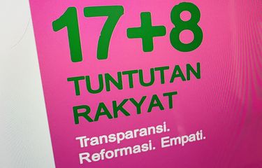 Pemerintah Tuntaskan Janji Tuntutan 17+8 Lewat RUU Perampasan Aset