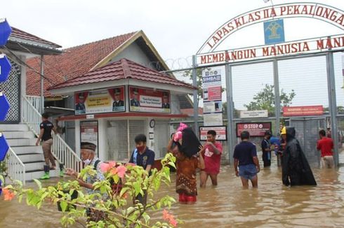 Lapas Pekalongan Kebanjiran, Ratusan Narapidana Dipindahkan