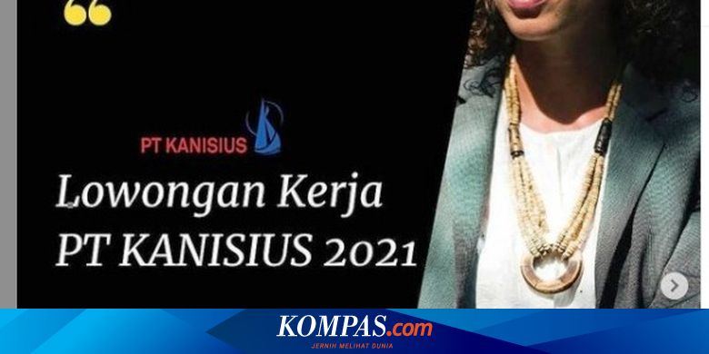 Pt Kanisius Buka Lowongan Kerja Penempatan Jakarta Bagi Lulusan D3 Halaman All Kompas Com Pt Kanisius Buka Lowongan Kerja Penempatan Jakarta Bagi Lulusan D3 Halaman All Kompas Com