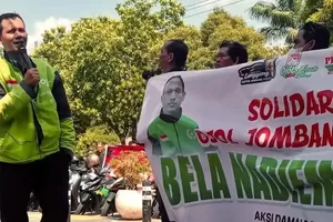 Nadiem Terharu Dapat Dukungan Ojol Jelang Sidang Pembacaan Pleidoi