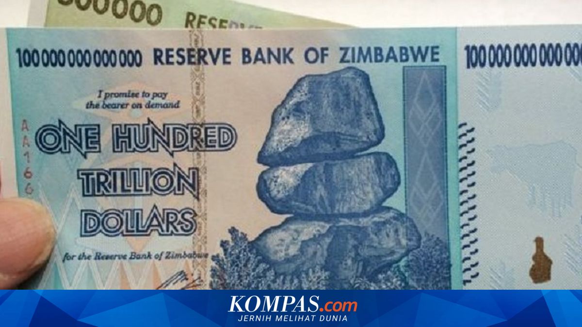 Berkaca dari Zimbabwe, Ini Sederet Risiko Jika RI Cetak Uang Terlalu Banyak - Kompas Money