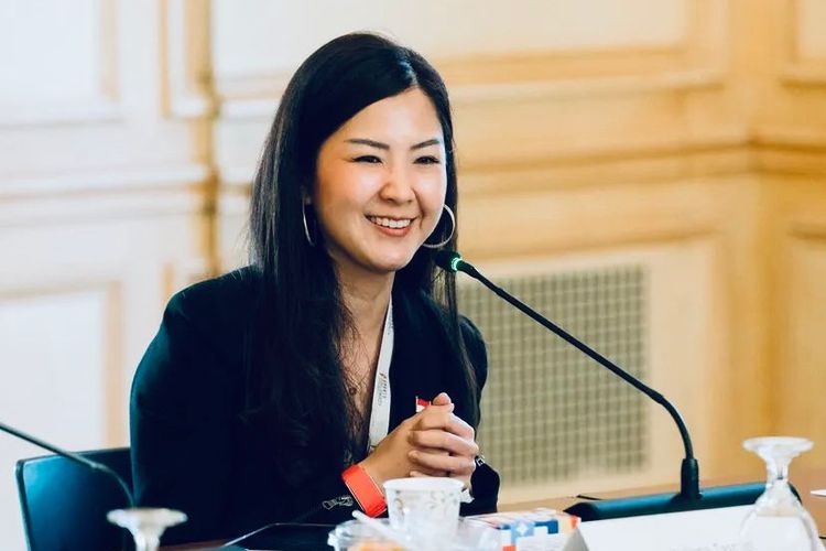 Direktur Utama PSIM Jogja, klub promosi ke Super League 2025-2026, Liana Tasno.