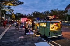 Olahraga di Stadion Manahan Solo Malam Hari, Kini Ditemani Food Truck Estetis