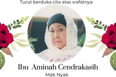 Aminah Cendrakasih, Pemeran Mak Nyak di Si Doel Anak Sekolahan, Meninggal Dunia