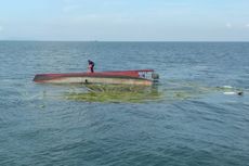 Sulit Ditarik, Kapal Tugboat Charly yang Tenggelam Belum Dievakuasi