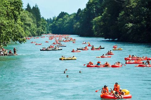 Anak Ridwan Kamil Hilang di Swiss, Ini Bentuk dan Lokasi Sungai Aare Tempat Eril Terseret Arus