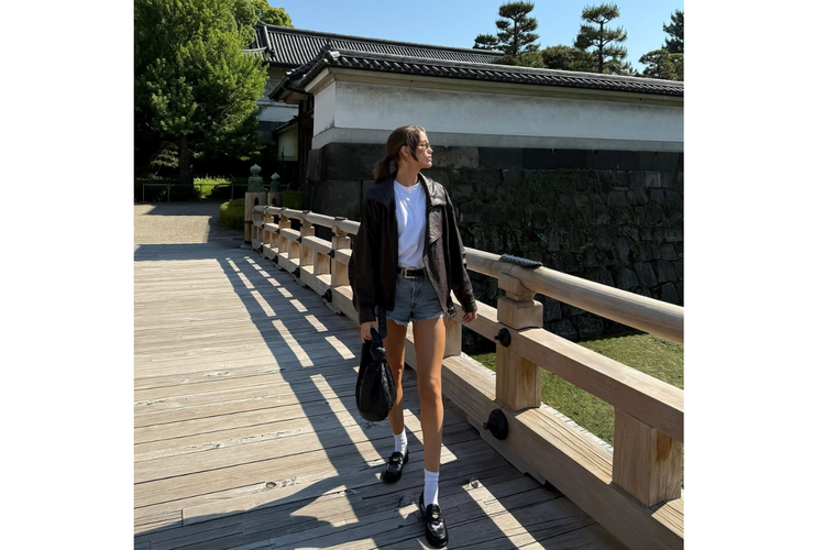 Luna Bijl, pacar Maartin Paes yang fashionable. 