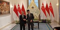 Menlu Singapura Temui Menlu RI di Tengah Pengurangan Ekspor Gas Alam