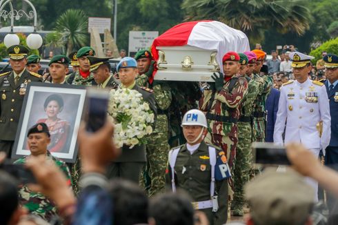 5 Fakta Menarik Saat Rangkaian Upacara Pemakaman Ani Yudhoyono