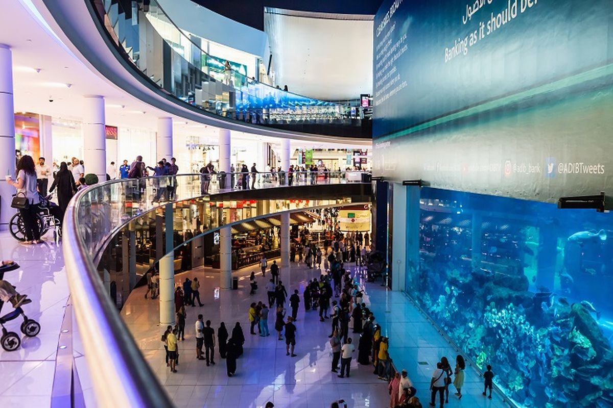 Ilustrasi Dubai - Dubai Mall.