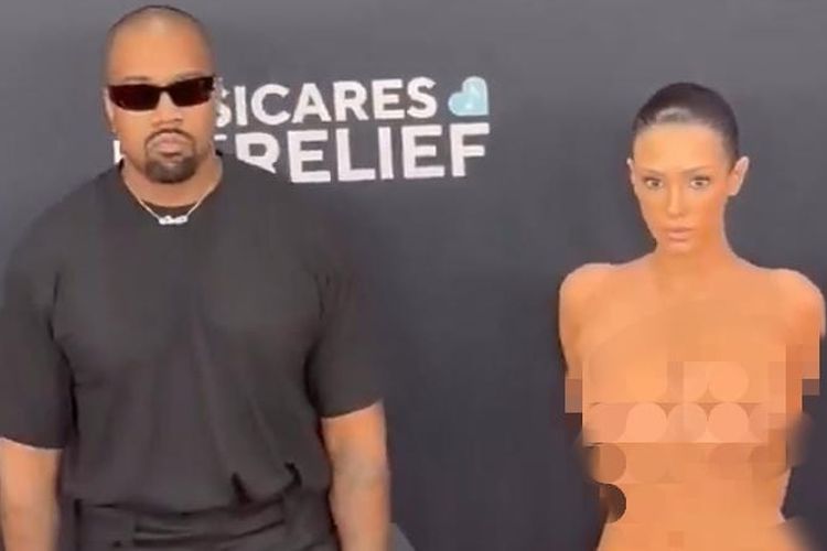Kanye West Terancam Kehilangan Rp 326 Miliar Imbas Foto Vulgar Bianca Censori di Grammy Awards