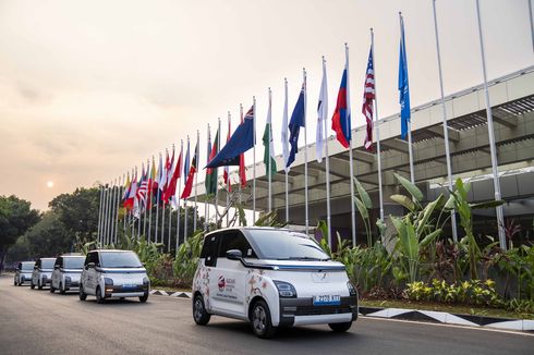 150 Unit Wuling Air ev Jadi Kendaraan Operasional KTT ASEAN