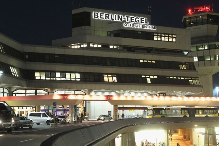 Bandara Tegel, Berlin.