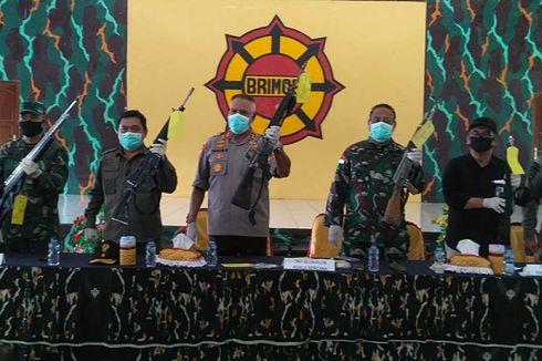 Sniper KKB Tewas Tertembak, TNI-Polri Amankan Senjata SS1 dan 17 Peluru