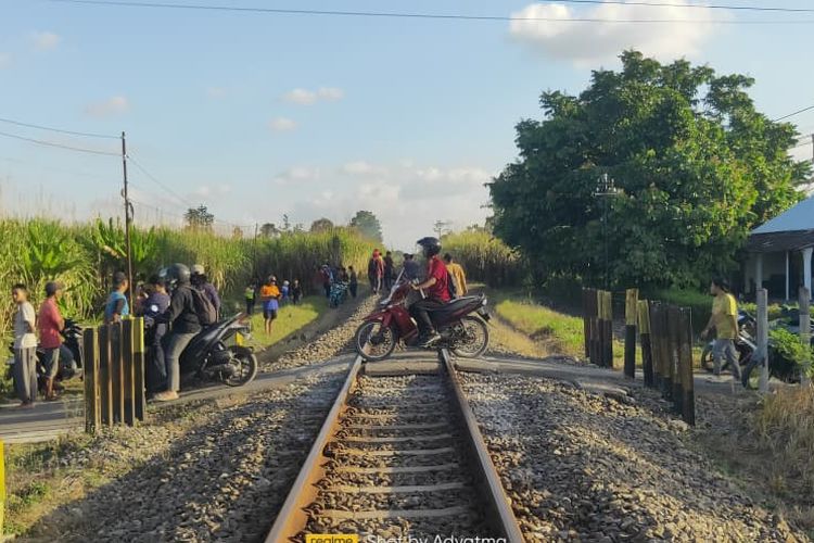 Usai Pelajar Tewas Tertemper Kereta, KAI Tutup Permanen Perlintasan Liar di Kediri
