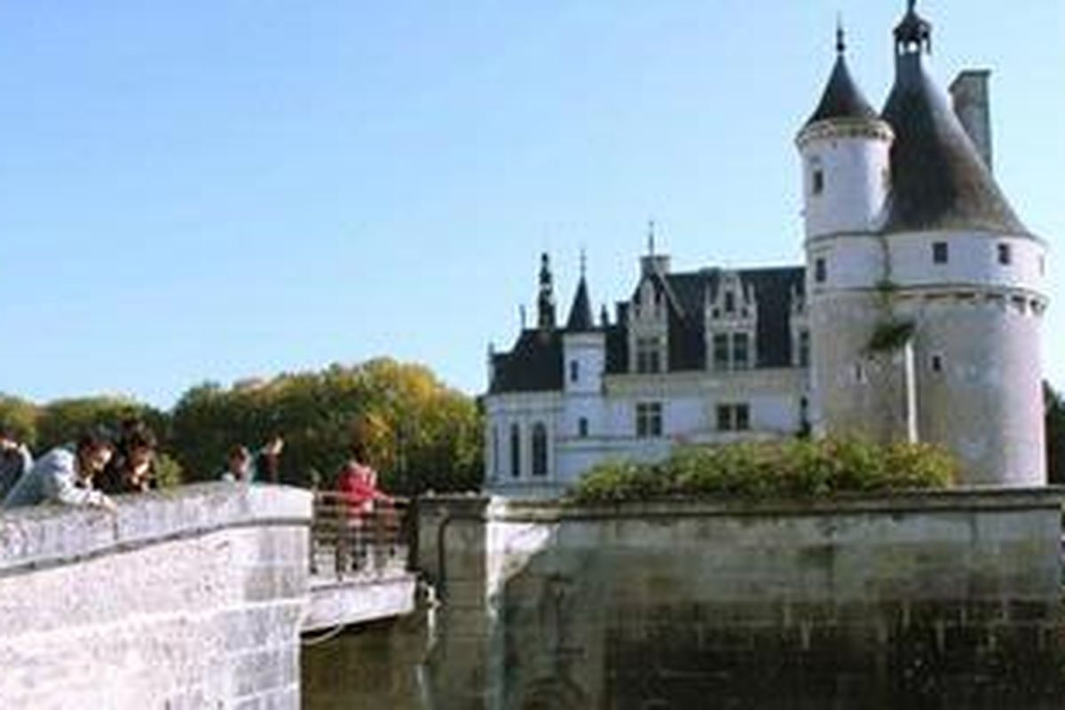 Chateau de Chenonceau di daerah Loire