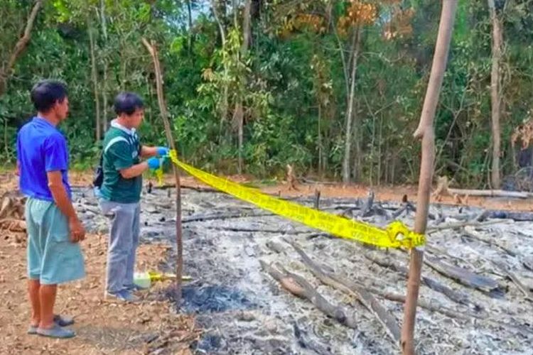 Bakar Lahan untuk Kebun Kopi, Dua Warga Empat Lawang Ditangkap