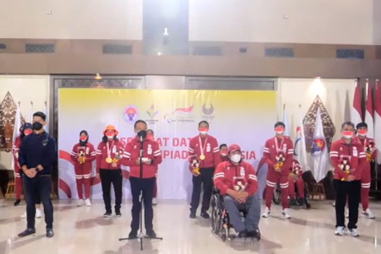Menpora Zainudin Amali menyambut kepulangan kontingen Indonesia yang telah berjuang di Paralimpiade Tokyo 2020.
