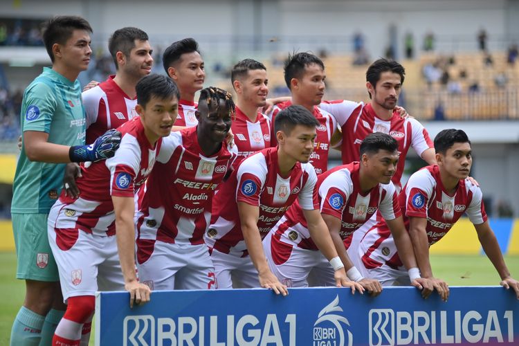 Starting Persis Solo saat bertamu ke markas Persib Bandung di Stadion Gelora Bandung Lautan Api (GBLA), Minggu (4/2/2024) dalam laga pekan ke-24 Liga 1 2023-2024. 
