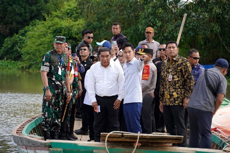 Wapres Gibran Tinjau Pembangunan Jembatan Way Bungur, Diharapkan Perkuat Konektivitas Lampung Timur
