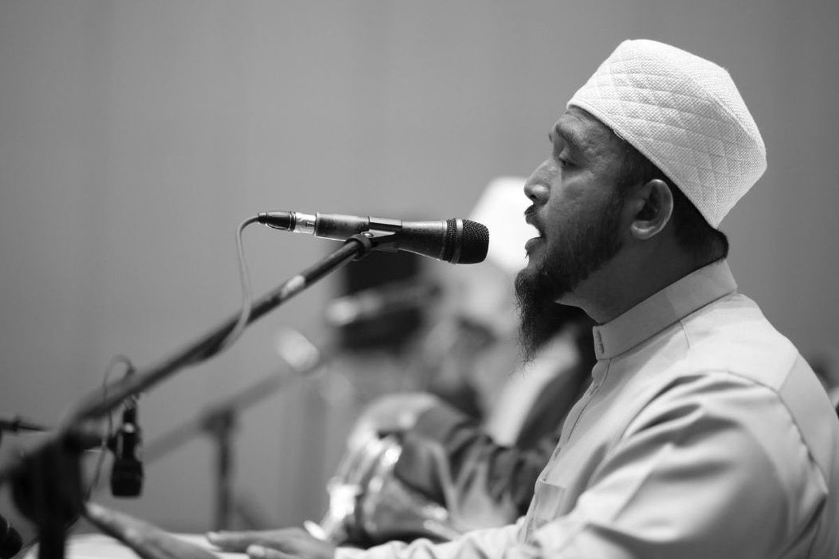 Ilustrasi takbiran Idul Fitri.