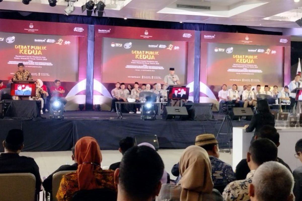 Debat Pilkada Kota Tegal, 3 Paslon Adu Gagasan Pengembangan Wilayah-Ekonomi Digital