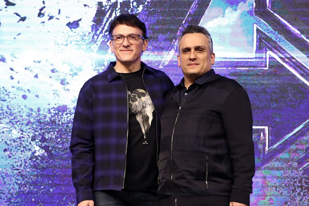 Anthony Russo dan Joe Russo menghadiri press conference film Avengers: Endgame di Seoul, South Korea, pada 15 April 2019.