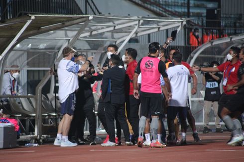 Klarifikasi Keributan Bhayangkara Vs Persib di Bench Maung Bandung