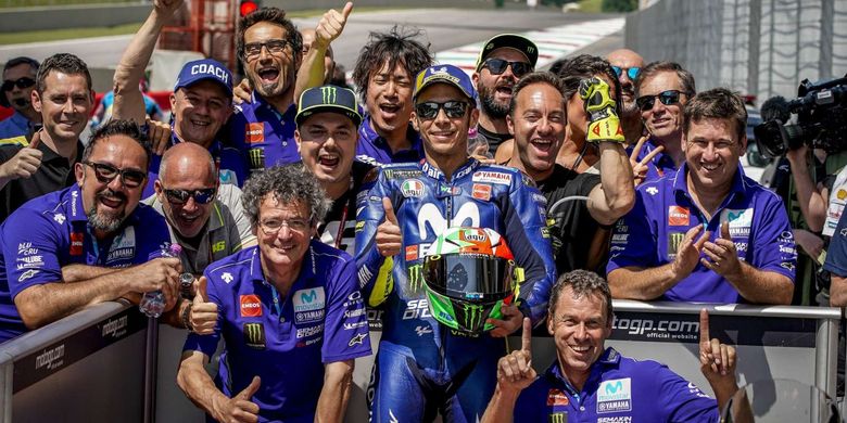 Tim mekanik kepercayaan Valentino Rossi di MotoGP