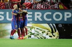 Final Pertama Piala Super Spanyol , Barcelona Menang 2-0 