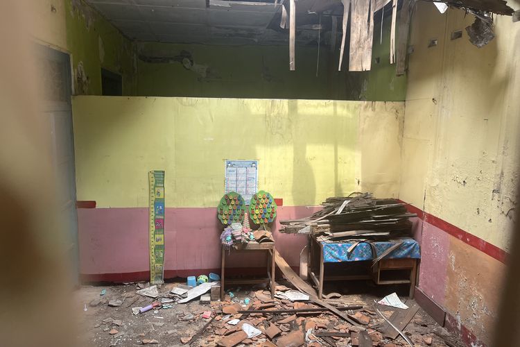 Gedung TK Negeri Tambora 01 Jakbar Ambruk Sejak 2024, 60 Murid Pindah Belajar di SMP