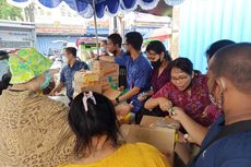 Emak-emak Serbu Minyak Goreng di Pasar Murah Buleleng, 2.500 Liter Habis dalam Hitungan Jam