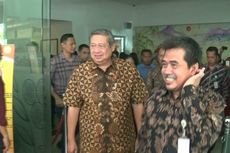 SBY dan Keluarga Jenguk Mantan Mendagri Mardiyanto di RSUP Dr Sardjito