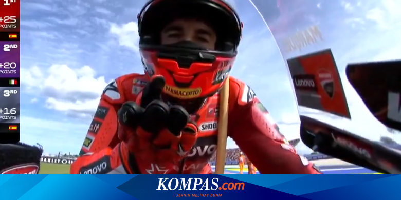 Update Klasemen MotoGP 2025, Marc Marquez Pecahkan Rekor Poin