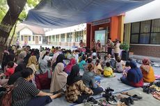 Antusiasme Siswa SDN Krukut Berkenalan dengan Sekolah Baru, Semangat Jawab Guru dan Nyanyi Bersama