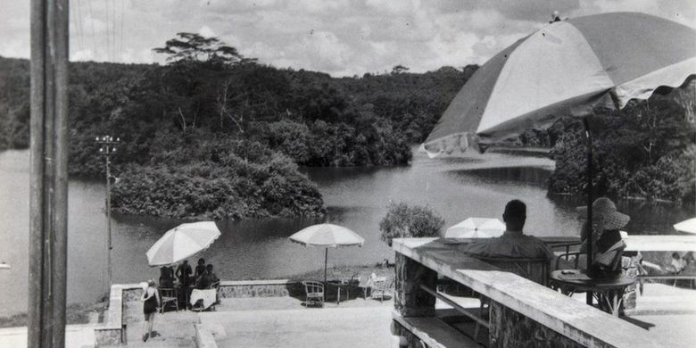 Kawasan wisata Danau Lido sekitar tahun 1947-1948. 