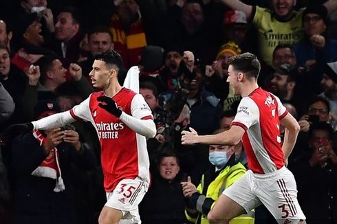 Hasil dan Klasemen Liga Inggris, Arsenal Tembus 4 Besar Usai Bekap West Ham