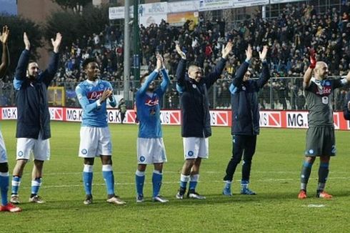 Hasil Serie A Pekan Ke-19, Napoli Juara Paruh Musim 