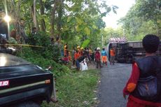 Bus Pariwisata Terguling di Yogyakarta, 35 Penumpang Jadi Korban