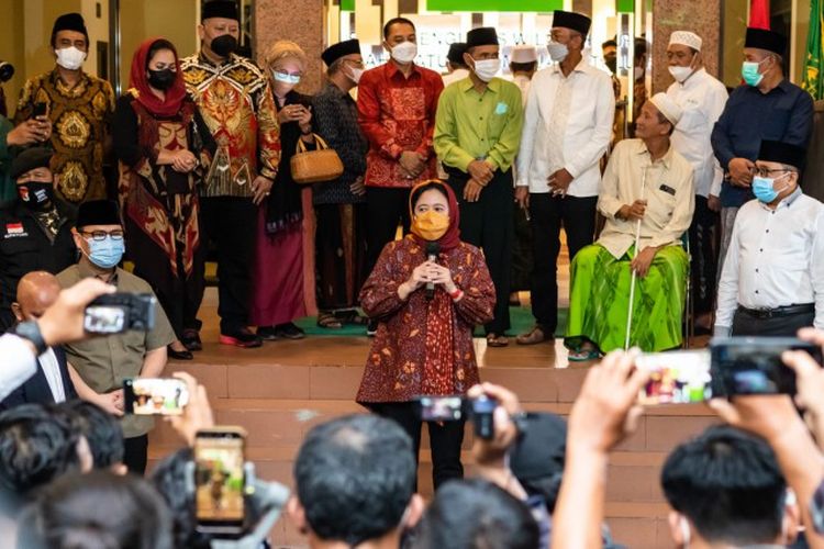 Ketua DPR Puan Maharani bertemu dengan Pengurus Wilayah Nahdlatul Ulama (PWNU) Jawa Timur.