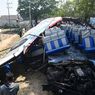 Kecelakaan 2 Bus di Ngawi, Diduga Berawal dari Hindari Warga yang Menyebrang Jalan