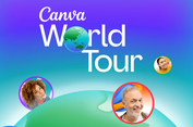 Indonesia Paling Banyak Bikin Desain Canva se-Asia, Tembus 1 Miliar 
